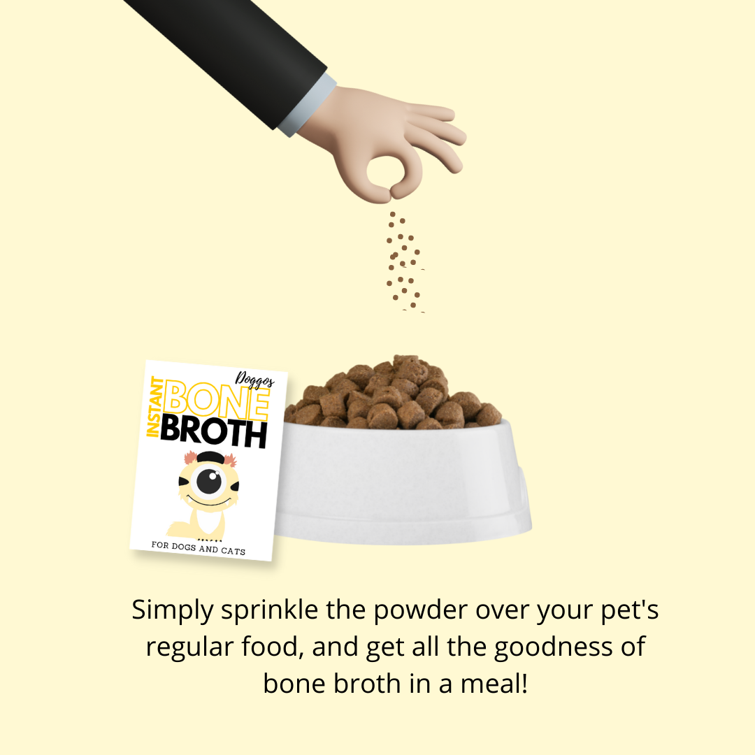 Doggos Instant Chicken Bone Broth Gut Formula (Makes 5 x 100ml)