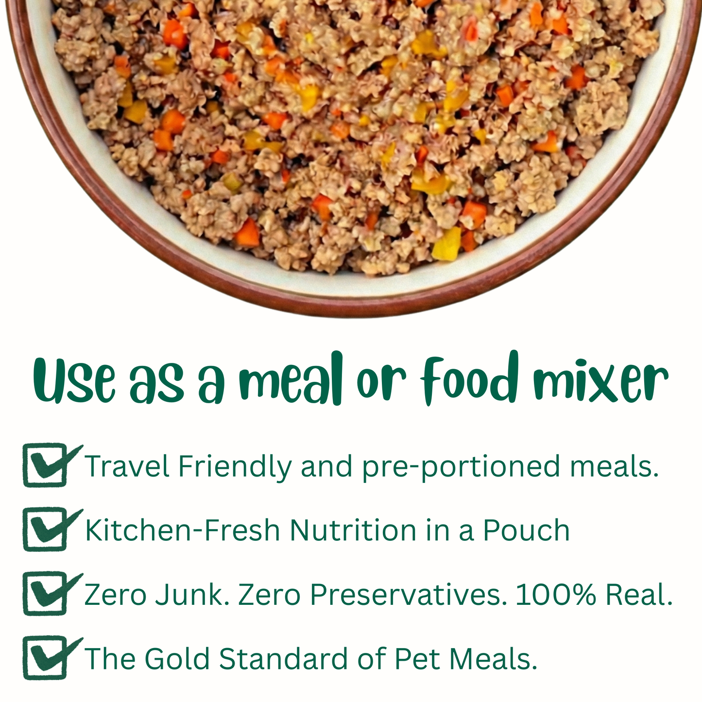 Doggos Real Fresh Adult Dog Food Monthly Pack for Small and Medium Breeds 4.5 Kg (30 meals x 150g)
