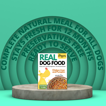 Doggos Real Fresh Adult Dog Food Travel Size Pack 800g (4x200g)