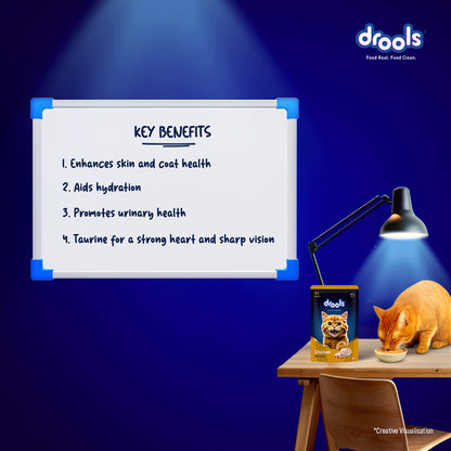 Drools Chicken Mousse Cat 80gm (5+1) Pc