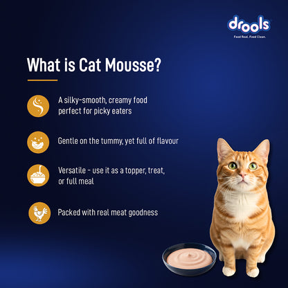 Drools Chicken Mousse Cat 80gm (5+1) Pc