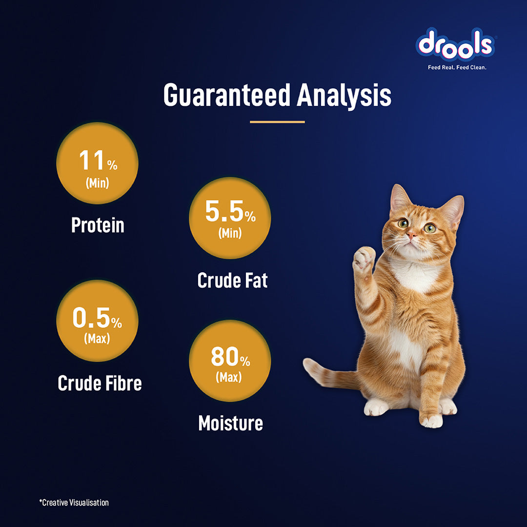 Drools Chicken Mousse Cat 80gm (5+1) Pc