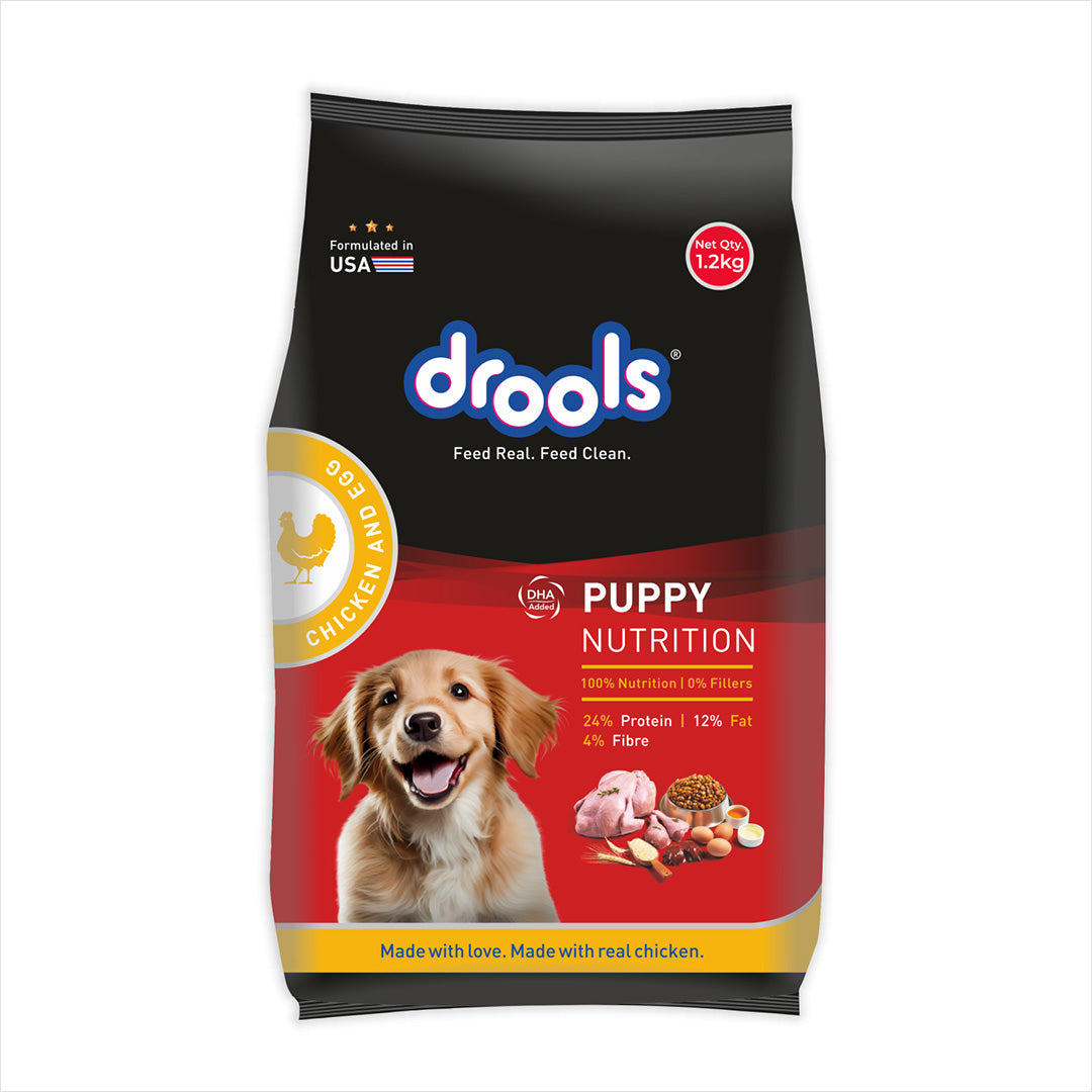 Drools Chicken Egg Puppy 1.2kg Promo
