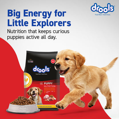 Drools Chicken Egg Puppy 1.2kg Promo