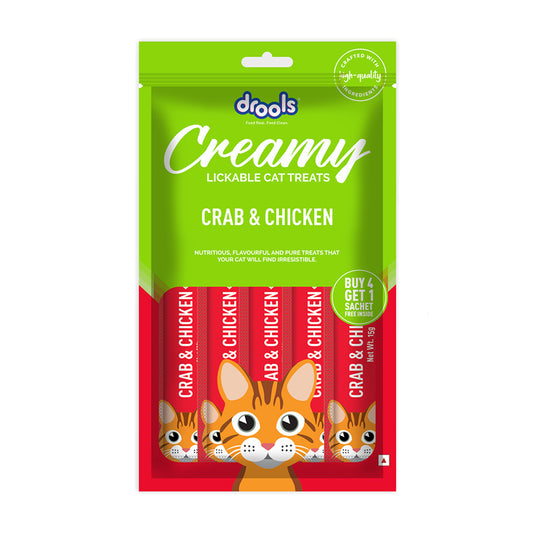Drools Creamy Crab & Chicken 5 Sticks