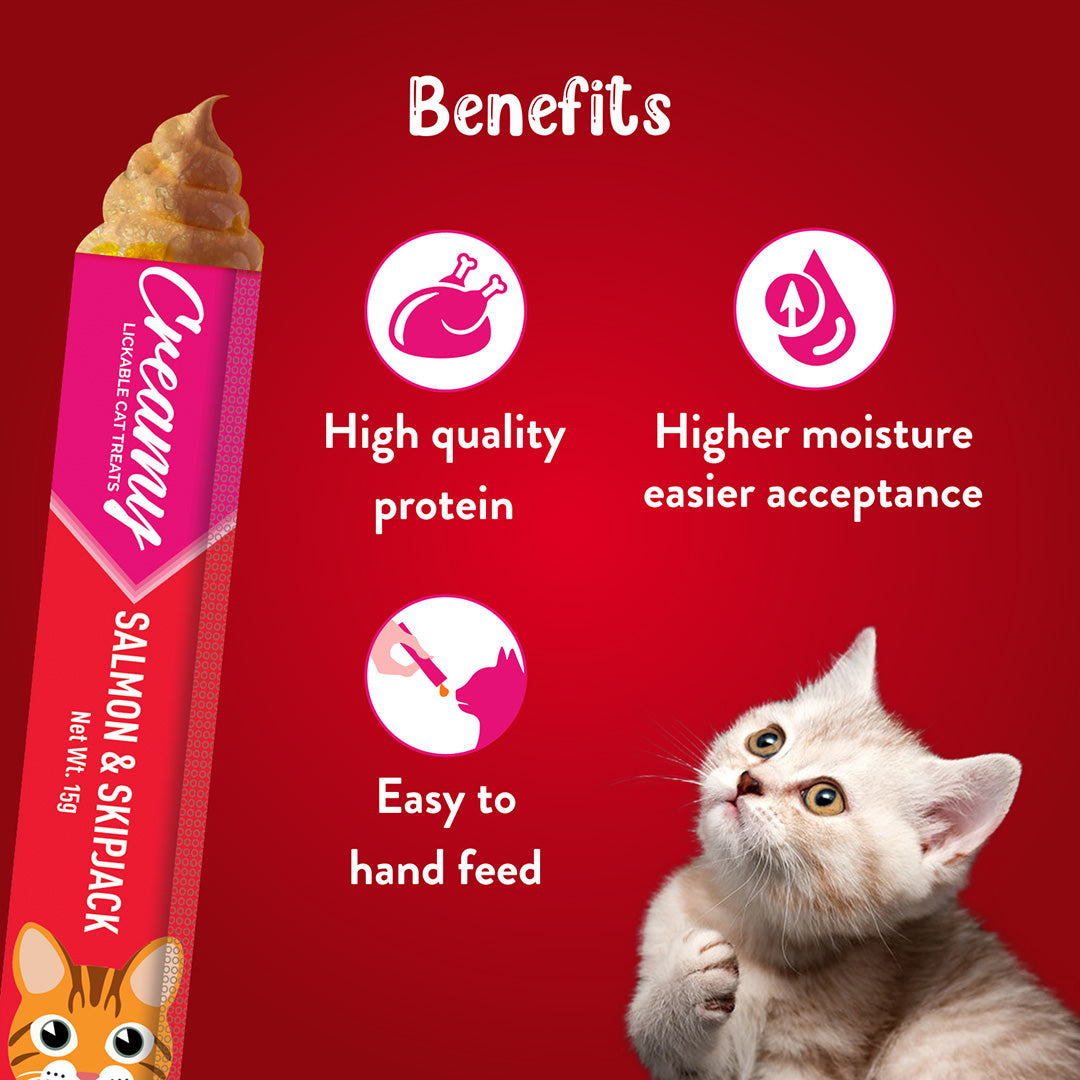 Drools Creamy Salmon & Skipjack 5 Sticks