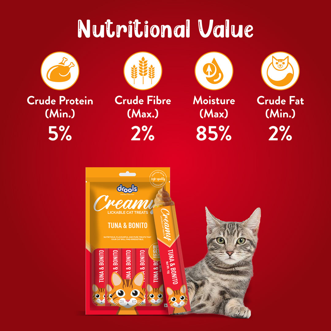 Drools Creamy Tuna & Bonito 5 Sticks