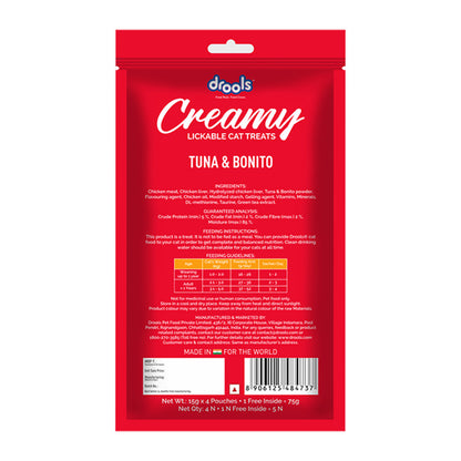 Drools Creamy Tuna & Bonito 5 Sticks