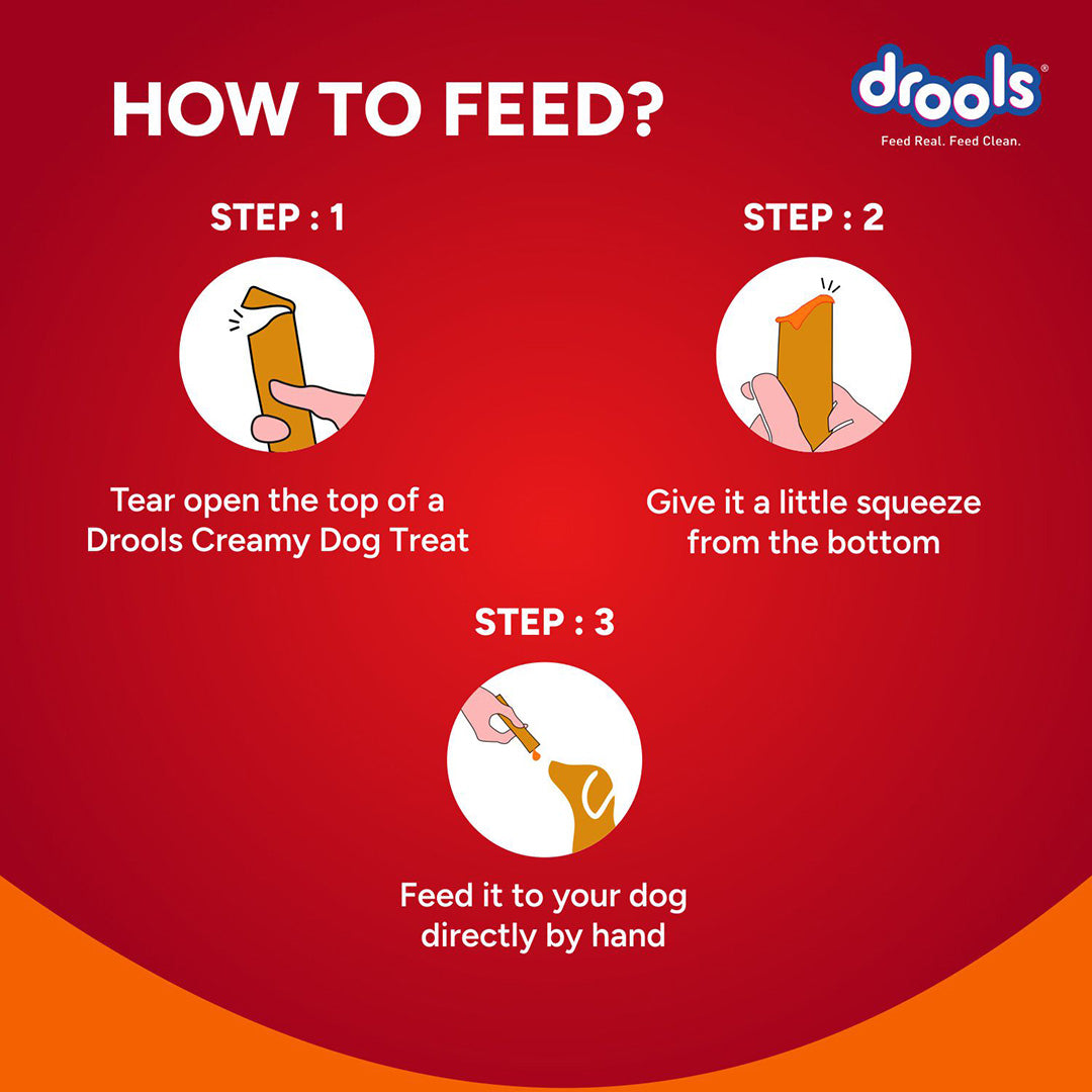 Drools Dog Treats, Creamy Chicken & Carrot 5 Sticks Tasty & Nutritious Snack for All Breeds, (15g x5) ,75g
