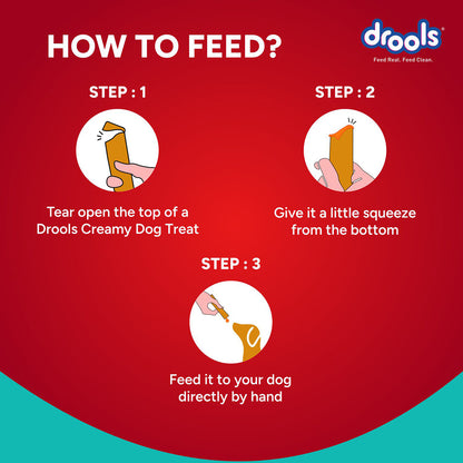 Drools Dog Treats, Creamy Chicken & Pumpkin, Tasty & Nutritious Snack for All Breeds, (15g x5) ,75g