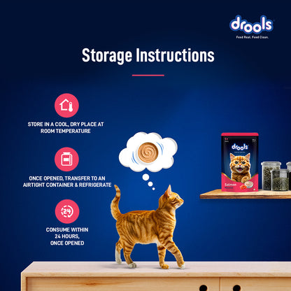 Drools Salmon Mousse Cat 80gm (5+1) Pc