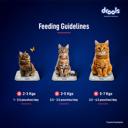 Drools Salmon Mousse Cat 80gm (5+1) Pc