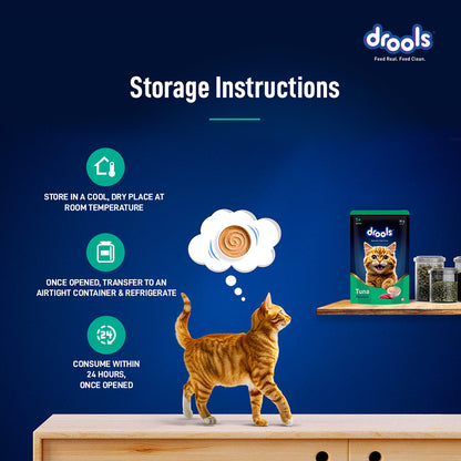 Drools Tuna Mousse Cat 80gm (5+1) Pc