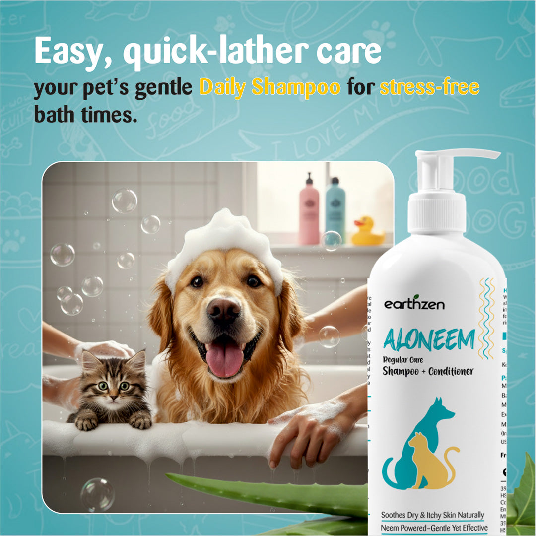Earthzen Aloneem Regular Care Shampoo