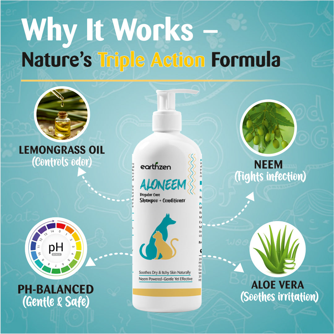 Earthzen Aloneem Regular Care Shampoo