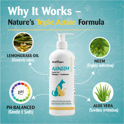 Earthzen Aloneem Regular Care Shampoo