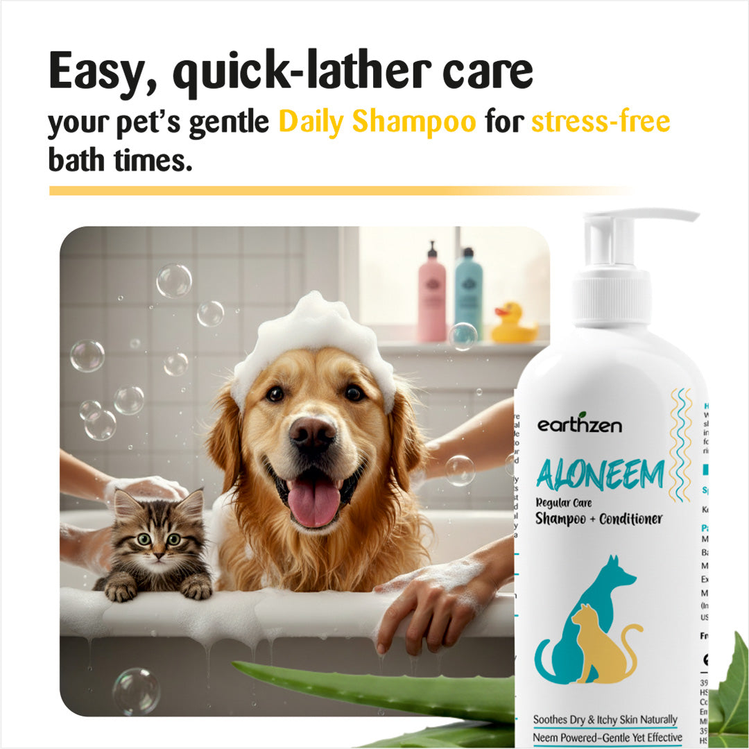 Earthzen Aloneem Regular Care Shampoo