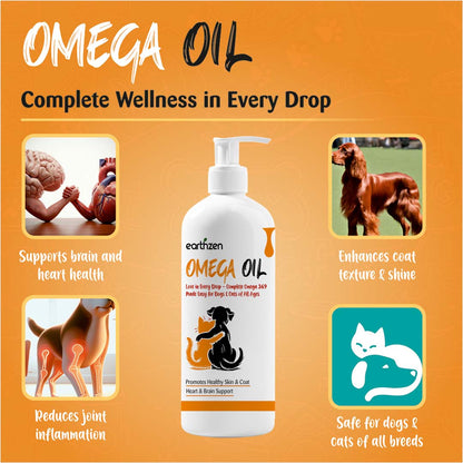 Earthzen Omega Oil | 200ml
