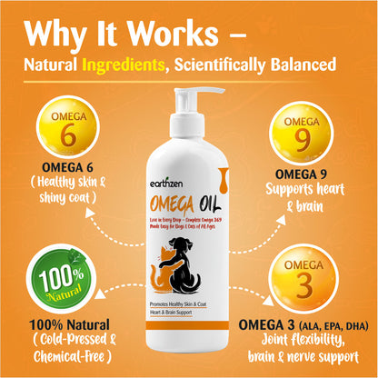 Earthzen Omega Oil | 200ml