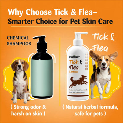 Earthzen Tick and Flea shampoo
