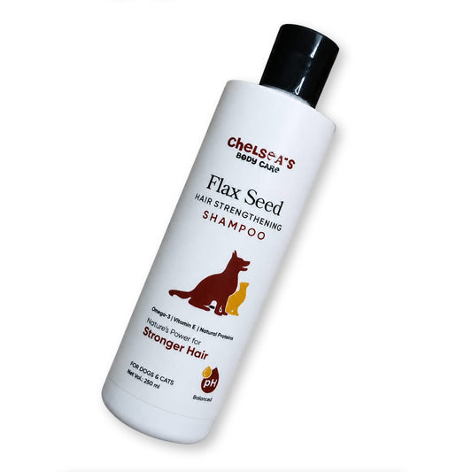 Chelsea’s Flax Seed Hair Strengthening Shampoo for Dogs & Cats