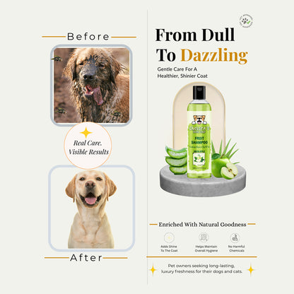 Dr. Chelsea's Green Apple Fruit Conditing Shampoo for Dogs & Cats