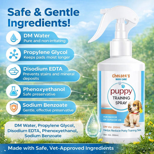 Chelsea's Puppy Training Spray