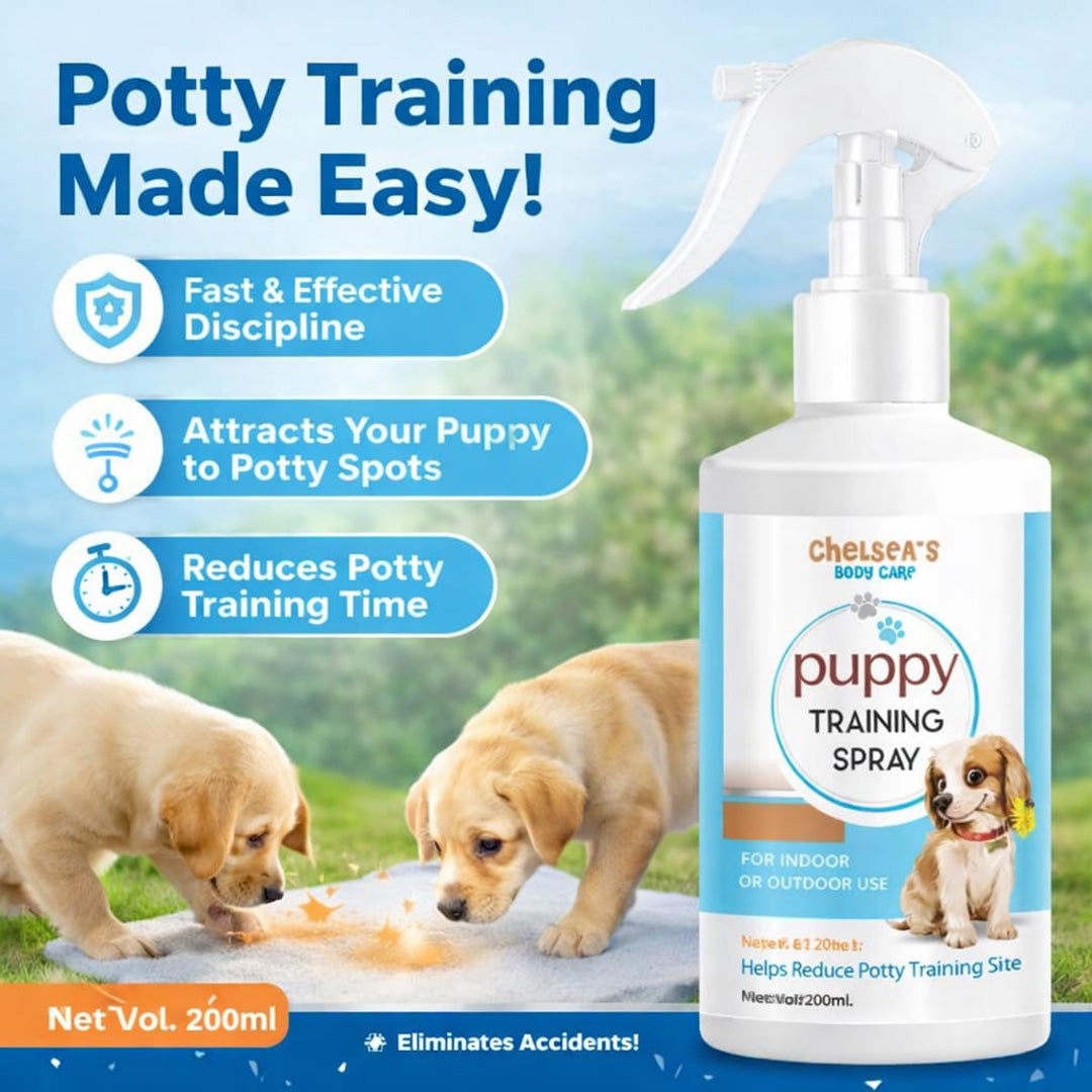 Chelsea's Puppy Training Spray