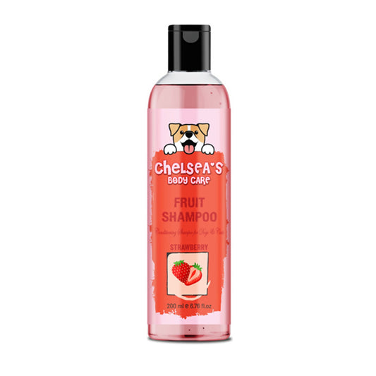 Dr. Chelsea's Strawberry Fruit Conditing Shampoo for Dogs & Cats