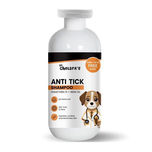 Dr. Chelsea's Neem Oil Anti Tick Shampoo for Dogs & Cats