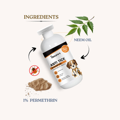 Dr. Chelsea's Neem Oil Anti Tick Shampoo for Dogs & Cats