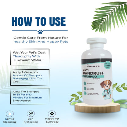Dr. Chelsea’s Anti Dandruff Dog Shampoo