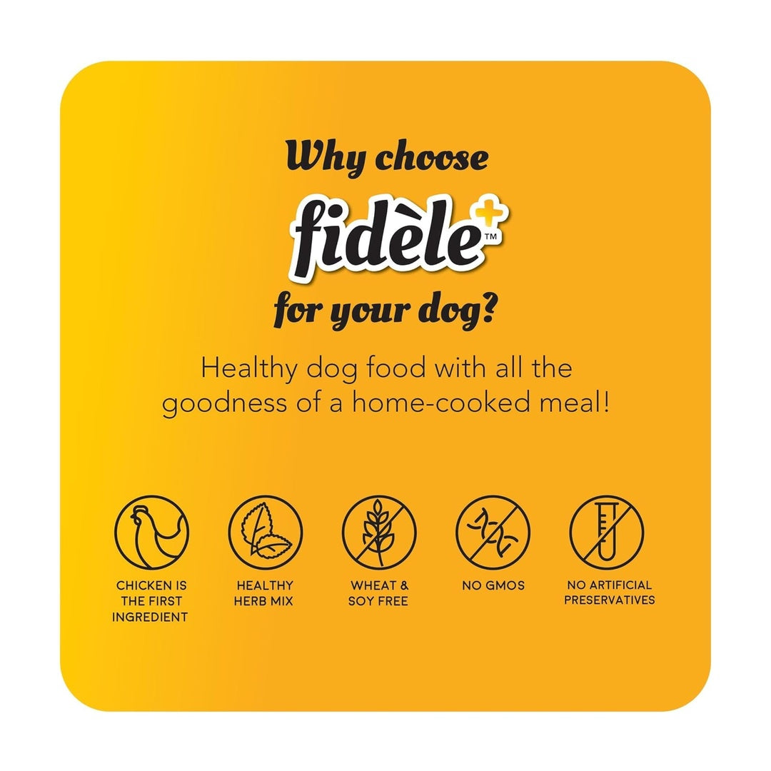 FIDELE+ ADULT SENIOR & Chicken 900g