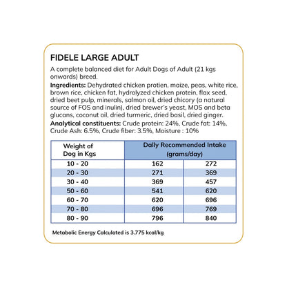 FIDELE+ ADULT LARGE 900g