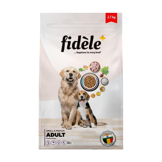 FIDELE+ ADULT SMALL & MEDIUM 2.7 kg 
