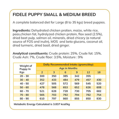 FIDELE+ LARGE PUPPY 2.7 kg 
