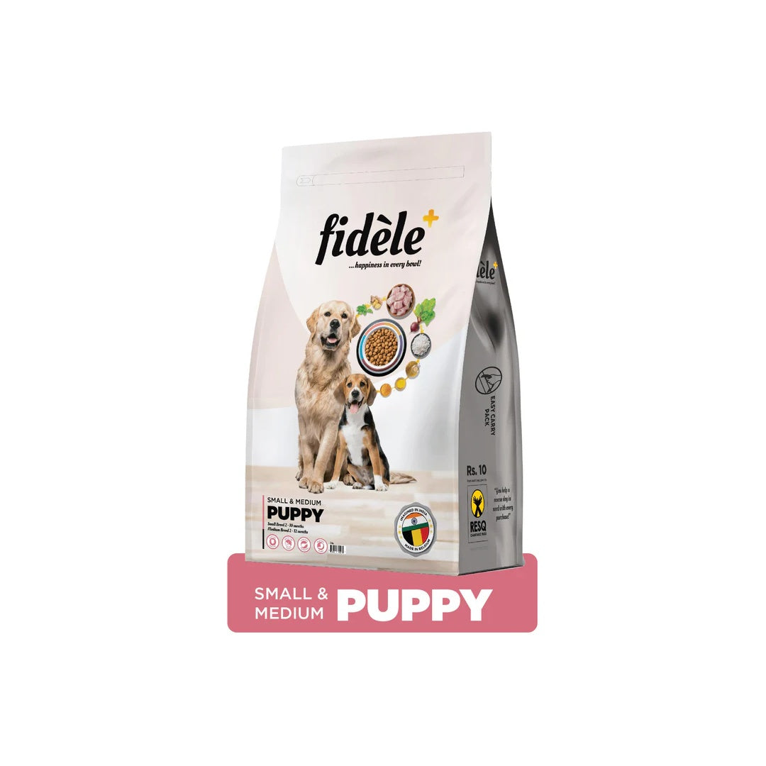 FIDELE+ SMALL & MEDIUM PUPPY 900g