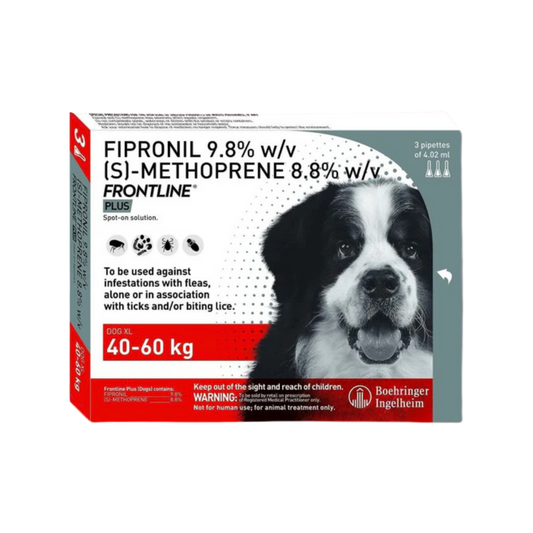 FRONTLINE PLUS 40KG TO 60KG SPOT ON - Animeal