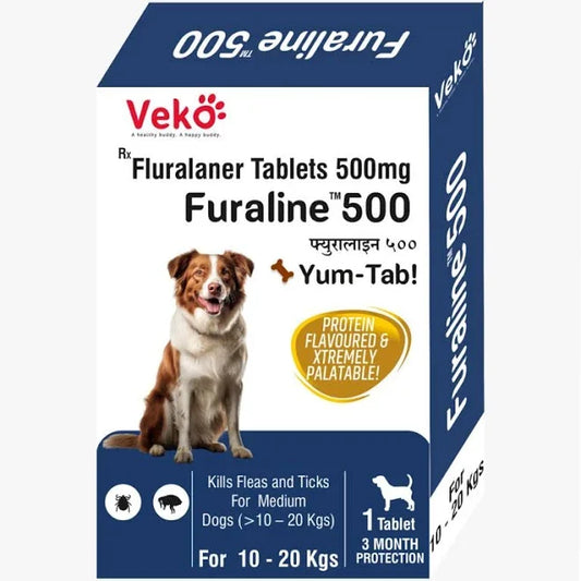 FURALINE 10 TO 20 KG DOG TABLET [1Tab] - Animeal