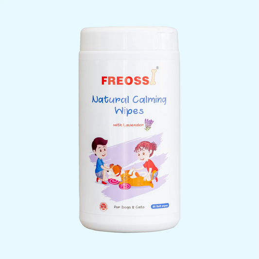 Freossi Calming Wipes - Pet Wipes for Dogs & Cats