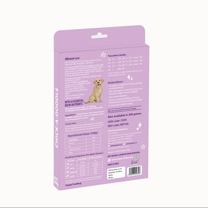 Fresh For Paws Chick A Doodle  Wet Food | For Puppy