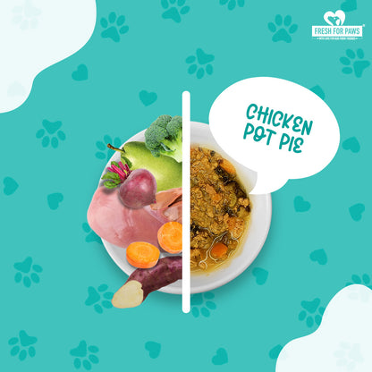 Fresh For Paws Chicken Pot Pie Wet Food for Dogs