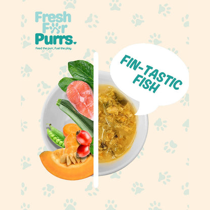 Fresh For Purrs Fin Tastic Fish Feast Cat Wet Food
