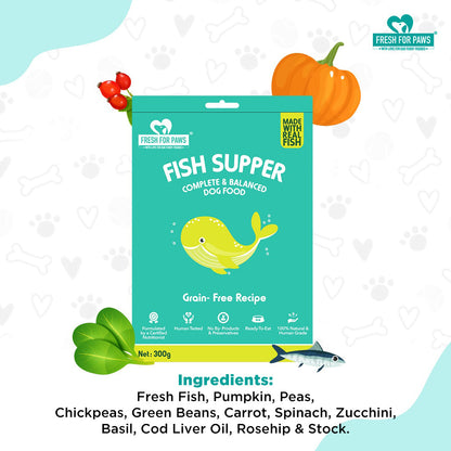 Fresh For Paws Fish Supper Wet Food for Dogs