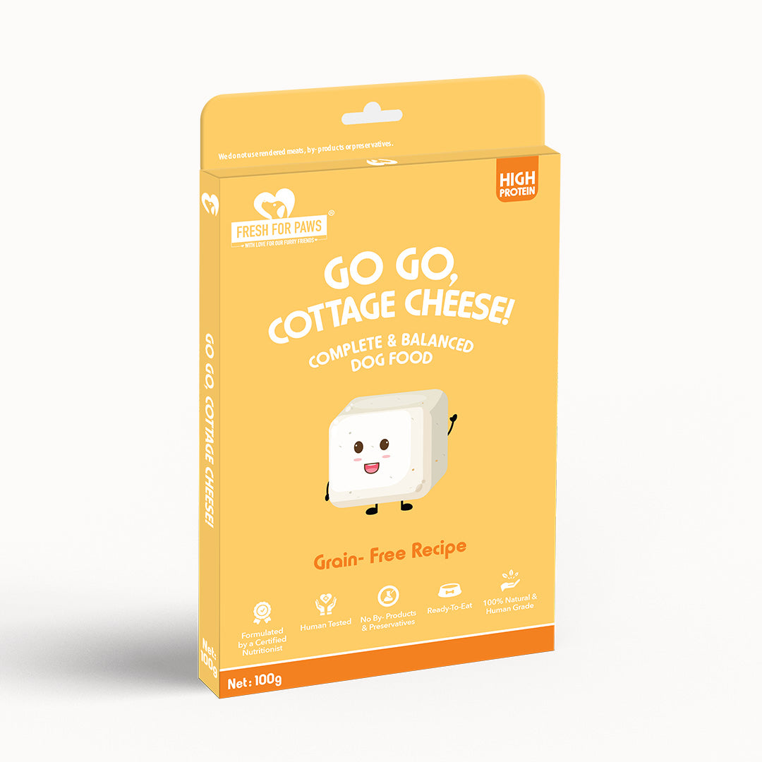 Fresh For Paws Go Go Cottage Cheese Wet Food for Dogs