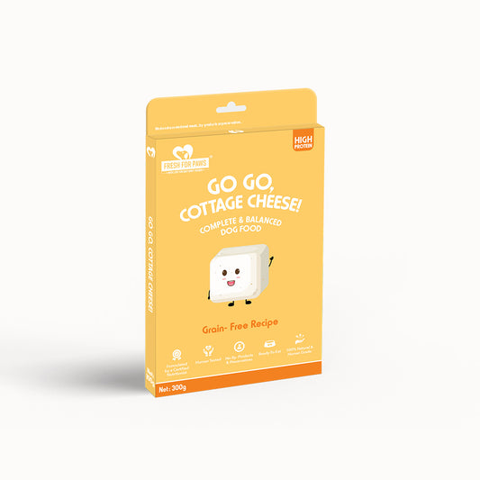 Fresh For Paws Go Go Cottage Cheese Wet Food for Dogs