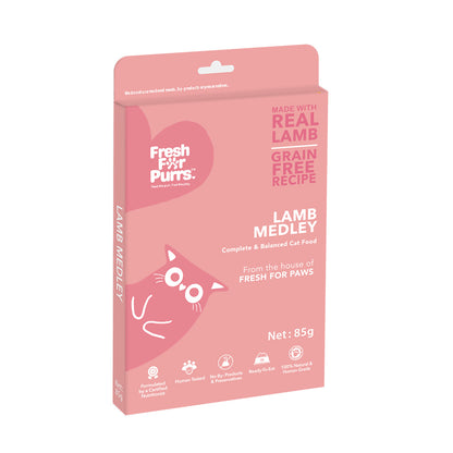 Fresh For Purrs Lamb Medley Cat Wet Food