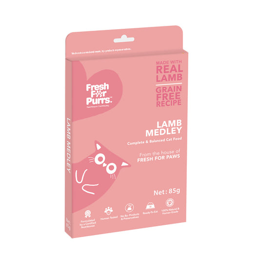 Fresh For Purrs Lamb Medley Cat Wet Food