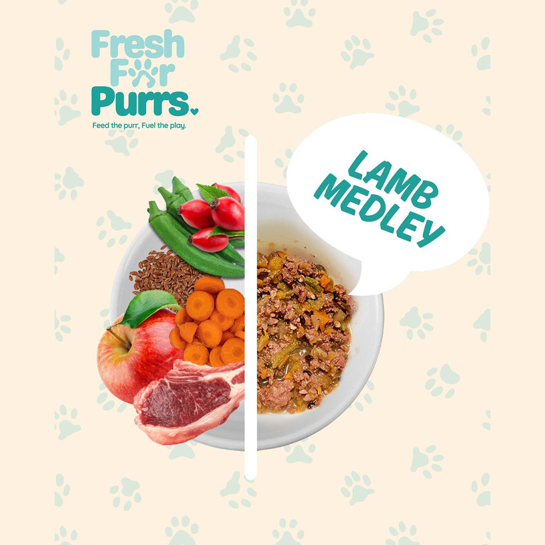 Fresh For Purrs Lamb Medley Cat Wet Food