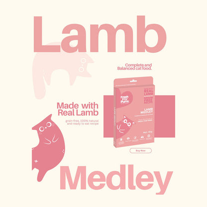Fresh For Purrs Lamb Medley Cat Wet Food